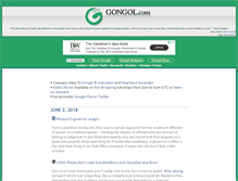 Tablet Screenshot of gongol.com